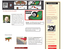 Tablet Screenshot of billard-cfbl.com